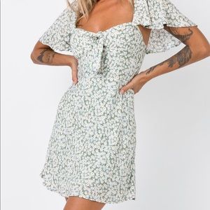 Princess Polly Just A Lover Mini Dress Mint
